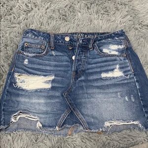American Eagle jean skirt